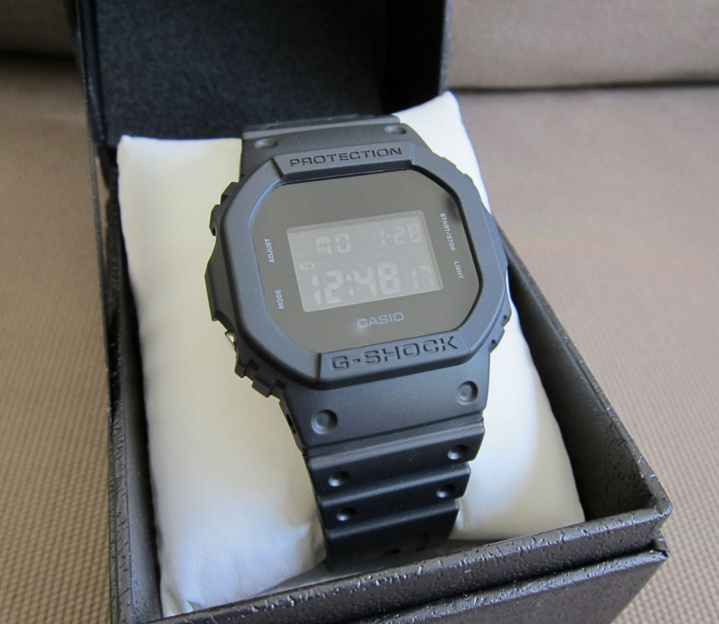Casio G-shock Solid Colors DW-5600BB-1JF_3