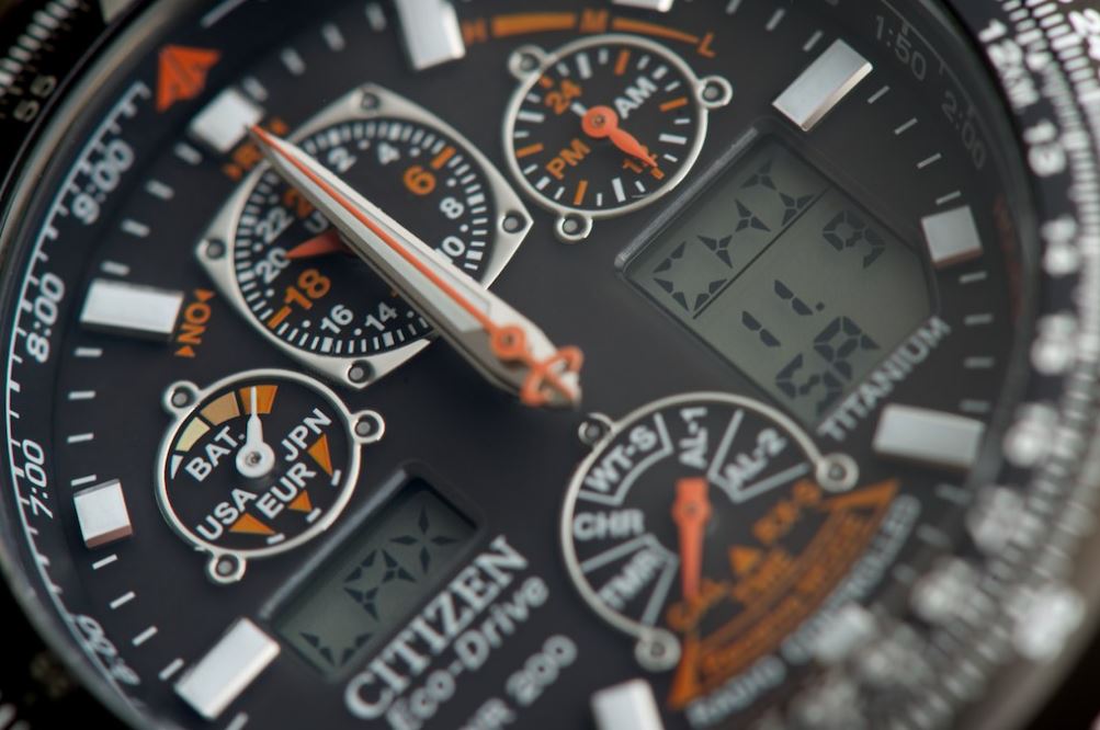 Citizen JY0010-50E Eco-Drive Skyhawk A-T Titanium Watch