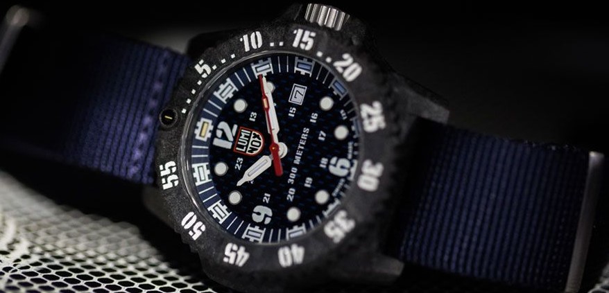 Luminox Master Carbon Seal 3803 Series Men's Watch side view
