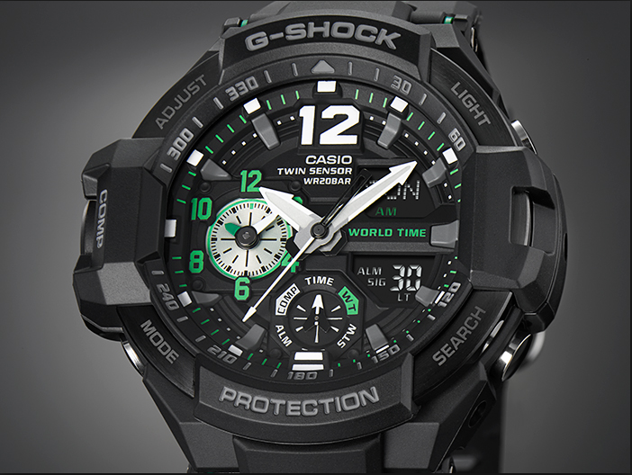 G-Shock Men’s GA-1100 Gravitymaster Watch Review
