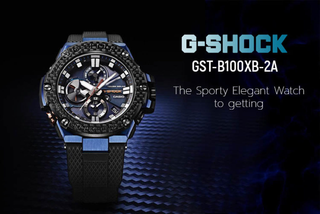 G-Shock GST-B100XB-2A- The Sporty Elegant Watch to getting